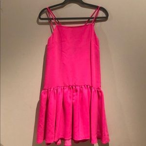 ASOS Petite Hot Pink Dress